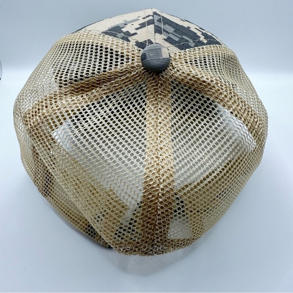 US Flag Camo Baseball Cap with Detachable Flag - Unisex Outdoor Hat - Picture 4 of 6